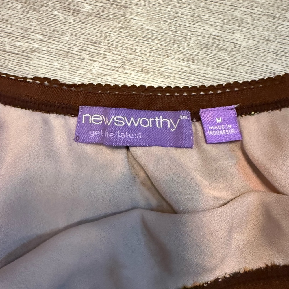Newsworthy Vintage Y2K Multicolored Fairy Boho Flowy Women's Midi Skirt - Picture 7 of 10
